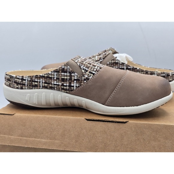 NEW Spenco Revitalign Women's Nuevo Harvest Mule, Fossil Gray,‎ 7.5 W Wide - Picture 6 of 12